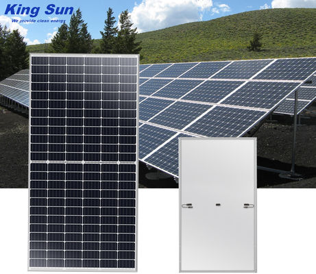 White 345 Watt 5BB Crystalline Solar Panel , PV Solar Panels