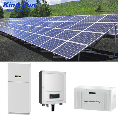 240V Lifepo4 Battery 10KW Hybrid Solar System , Hybrid Solar PV System