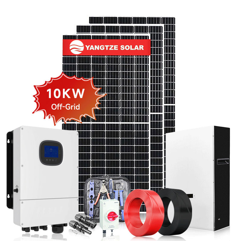 MPPT 10KW Off Grid Solar System Kit Customzied