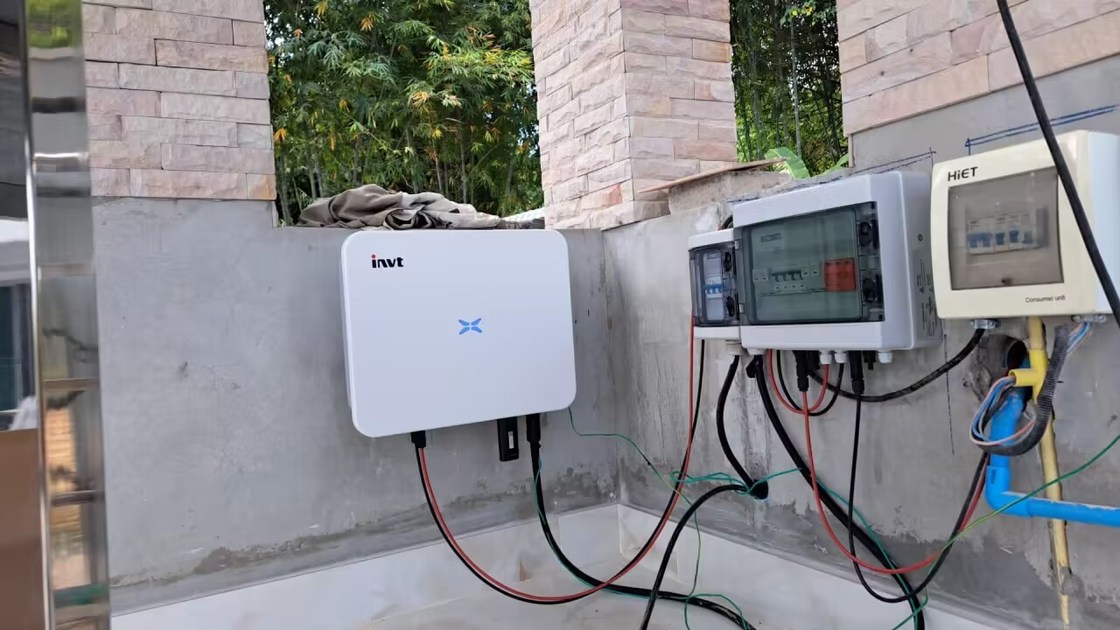 30KW Hybrid Grid Home Power System Wth 750W Mono Solar Panel Roof ...