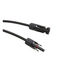 20Ft 6000V Single End Solar System Accessories , MC4 Solar Extension Cable