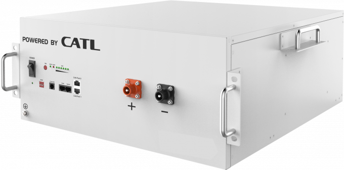 CATL 4KWh UL Solar Li Ion Battery , Rechargeable Lithium Ion Battery Pack